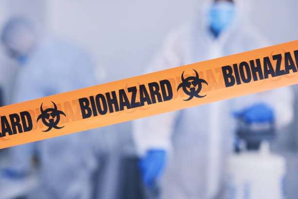 Professional Blood Cleanup technician working in Davis, SD